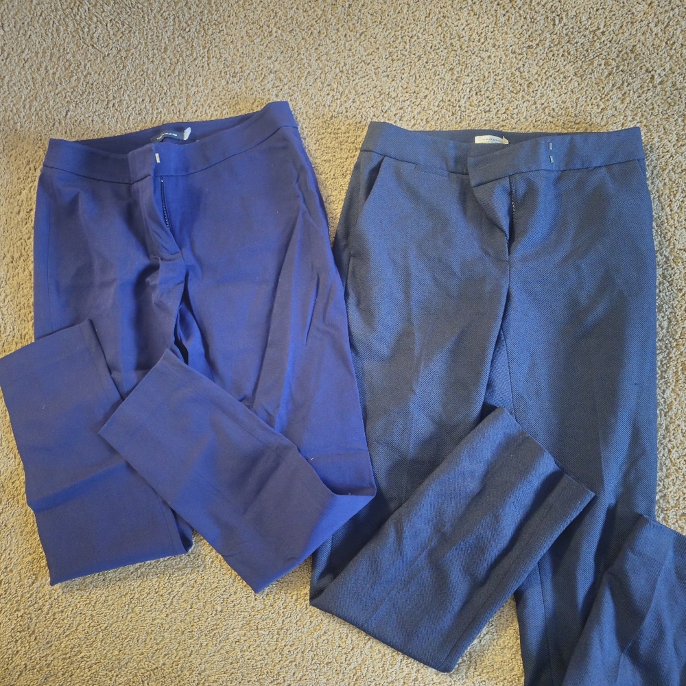 Size 2 Tommy Hilfiger And Tahari Women's Trousers